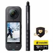 Kamery sportowe - Insta360 X5 Snowboard Bundle - miniaturka - grafika 1