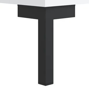 Witrynka, biała, 69,5x34x180 cm, materiał drewnopochodny Lumarko! - Witryny Witrynka, biała, 69,5x34x180 cm, materiał drewnopochodny Lumarko! - Witryny - miniaturka - grafika 13
