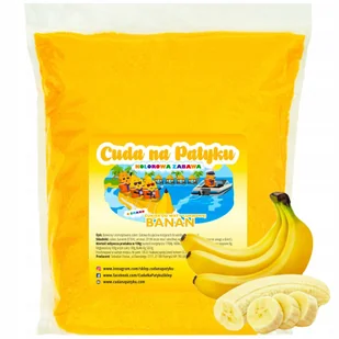 Cukier  BANAN Bananowy 1 KG - Cukier i słodziki - miniaturka - grafika 1