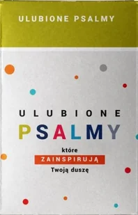 Szaron Ulubione psalmy które zainspierują Twoją duszę Pudełko praca zbiorowa - Religia i religioznawstwo - miniaturka - grafika 5