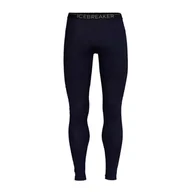 Bielizna sportowa męska - Kalesony męskie Icebreaker Merino 200 Oasis Sonebula Leggings Midnight Navy/Snow/Cb  XL - miniaturka - grafika 1
