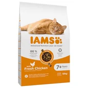 Sucha karma dla kotów - IAMS Vitality Senior 10 kg - miniaturka - grafika 1