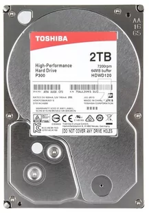 Toshiba P300 2TB HDWD120EZSTA - Dyski HDD - miniaturka - grafika 1