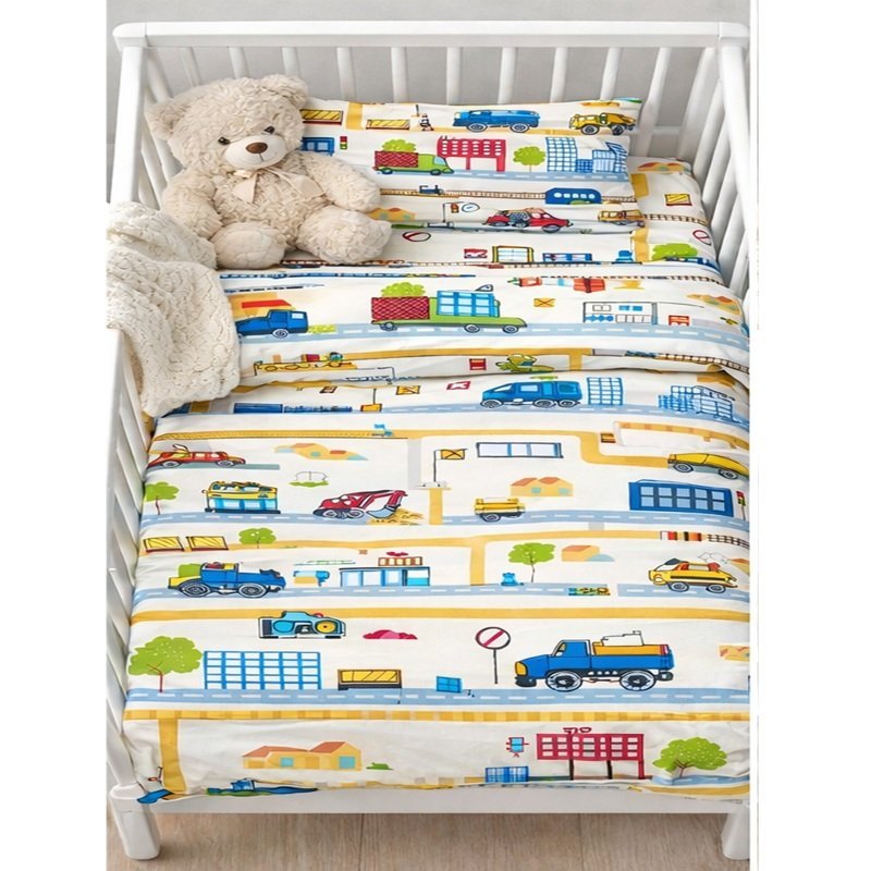 Pościel do łóżeczka dziecięcego 135x100 2 cz.