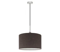 Lampy sufitowe - Eglo - Żyrandol na lince TUNJA 1xE27/60W/230V brązowy - miniaturka - grafika 1