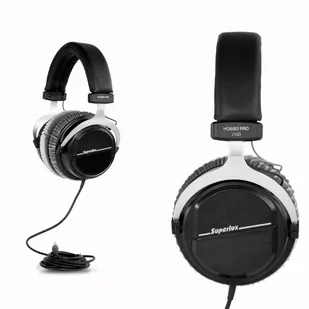 SUPERLUX HD660 PRO słuchawki stydyjne - Słuchawki - miniaturka - grafika 1