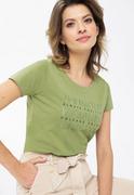 Koszulki i topy damskie - Damski t-shirt z nadrukiem T-AMANDA - Volcano - miniaturka - grafika 1