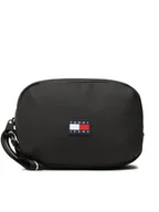 Kosmetyczki, organizery i kuferki - Tommy Jeans Kosmetyczka Tjm Funcion Washbag AM0AM10636 Czarny - miniaturka - grafika 1
