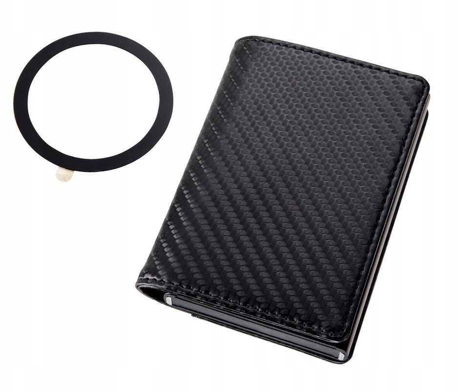 Troika TROIKA 2-in-1 Wallet SHERLOCK HOME CARBON