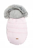Akcesoria do wózków - ŚPIWOREK Z FUTERKIEM NA ZIMĘ DO WÓZKA SPACERÓWKI GONDOLI SANEK JACKMAR - miniaturka - grafika 1