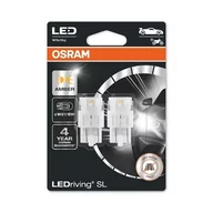 Żarówki samochodowe - Żarówki Osram Led W21/5W 7515Dyp-02B (2 Sztuki) Żółte - miniaturka - grafika 1
