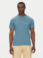 Koszulki męskie - Billabong T-Shirt EBYZT00296 Niebieski Regular Fit - miniaturka - grafika 1