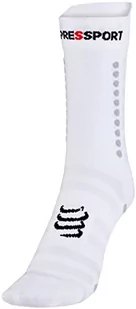 COMPRESSPORT Skarpety Unisex dla dorosłych, biały/szary, 35-38 EU - Skarpetki damskie - miniaturka - grafika 1