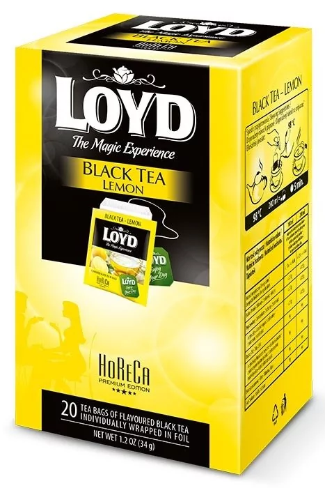 Loyd Tea Herbata Lemon 20x1,7g