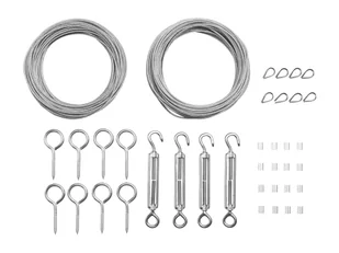 PARKSIDE® Lina stalowa podpórkowa dla roślin pnących (15m zestaw 2szt.) - Łańcuchy i liny stalowe - miniaturka - grafika 1