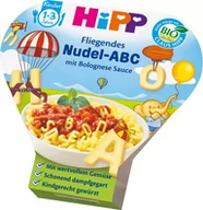 Dania dla dzieci - HiPP, Bio, makaron literki w sosie bolognese, 250 g - miniaturka - grafika 1