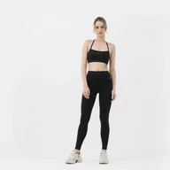Bielizna sportowa damska - Biustonosz treningowy CALVIN KLEIN WOMEN 00GWS3K109 - czarny - Calvin Klein - miniaturka - grafika 1