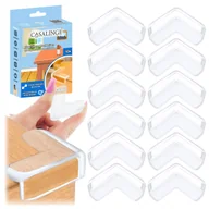 Zabezpieczenia dla dzieci - 12× Zabezpieczenie Na Rogi Kanty Mebli Szafki Stół Casalinge Krawędzi - miniaturka - grafika 1