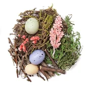 Zabawki kreatywne - Naturalne elementy mix 30 g wielkanocny - pastel - miniaturka - grafika 1