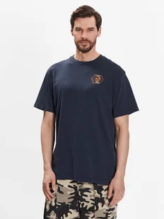 DC T-Shirt Quality Goods ADYZT05235 Granatowy Relaxed Fit - Koszulki męskie - miniaturka - grafika 1