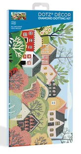 Diamond Dotz, diamentowa mozaika, Village - Zabawki kreatywne - miniaturka - grafika 1