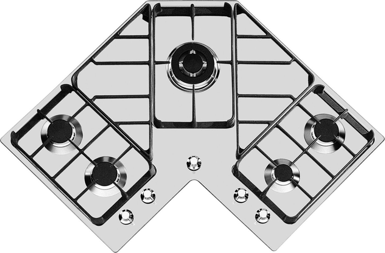 Foster CORNER HOB 5 GAS