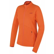 Bluzy sportowe damskie - Bluza damska Husky Tarp Zip Rozmiar: XS / Kolor: pomarańczowy - miniaturka - grafika 1