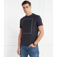 Koszulki męskie - Armani Exchange T-shirt | Regular Fit - miniaturka - grafika 1