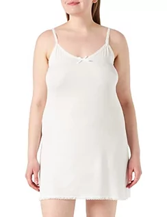 Sukienki - Cream Sukienka damska Lise Underdress, Biały (Chalk 60034), XXL - grafika 1