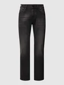 Spodnie męskie - Jeansy o kroju straight fit z 5 kieszeniami model ‘Mosa’ - miniaturka - grafika 1