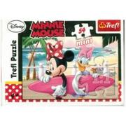 Puzzle - Trefl Puzzle mini 54 Minnie i Daisy na wakacjach - miniaturka - grafika 1