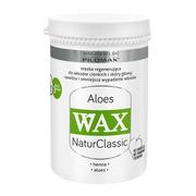 Maseczki do twarzy - Pilomax Wax Pilomax Wax Aloes Natur Classic Maska Regenerująca Do Włosów Cienkich 480ml - miniaturka - grafika 1