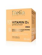 Kremy do twarzy - Delia VITAMIN D3 PRECURSOR PRZECIWZMARSZCZKOWY KREM DO TWARZY NA DZIEŃ 50ML 5906750800745 - miniaturka - grafika 1