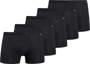 Teyli Pięciopak bokserek męskich Levi czarny S Czarny - Majtki męskie - miniaturka - grafika 1
