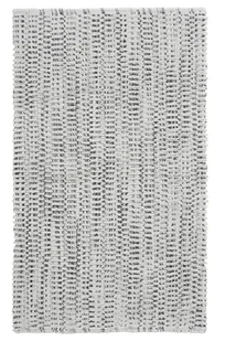 Kleine Wolke Sway Ekologiczny Dywan Kąpielowy Szary 60X100 Cm Eco Living - Dywaniki łazienkowe - miniaturka - grafika 1