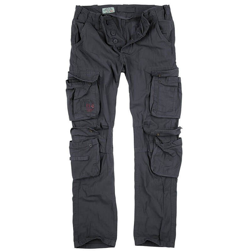 Surplus Spodnie Airborne Slim Grafitowe - S