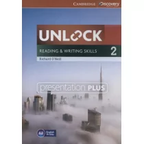 Unlock  2 Reading and Writing Skills Presentation plus DVD - O'Neill Richard - Podręczniki dla gimnazjum - miniaturka - grafika 1