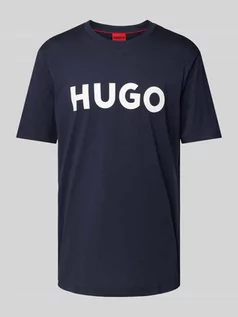 Koszulki męskie - T-shirt z napisem z logo model ‘Dulivio’ - grafika 1