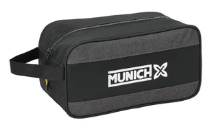 Safta MUNICH TOPO Średnie buty wielofunkcyjne, nosidełko, sportowe, pozalekcyjne, piłka nożna, wygodne i wszechstronne, 29 x 14 x 15 cm, Czarny (Black), M, Casual - Koszulki i topy damskie - miniaturka - grafika 1