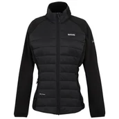 Kurtki i kamizelki sportowe damskie - Kurtka damska Regatta Wmn Clumber V Hyb Rozmiar: S / Kolor: czarny/szary - miniaturka - grafika 1