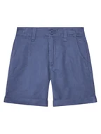 Spodenki damskie - United Colors Of Benetton Szorty materiałowe 43WBC901E Niebieski Regular Fit - miniaturka - grafika 1