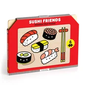 Puzzle - Mudpuppy Pierwsze puzzle drewniane 3D Sushi 6 elementów 1+ - miniaturka - grafika 1