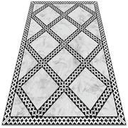 Dywany - Nowoczesny dywan na balkon wzór Marmur wzorek 100x150 cm - miniaturka - grafika 1