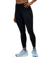 Legginsy - Legginsy damskie do biegania Hoka Novafly Run Tight 25 - black rozmiar: s - miniaturka - grafika 1