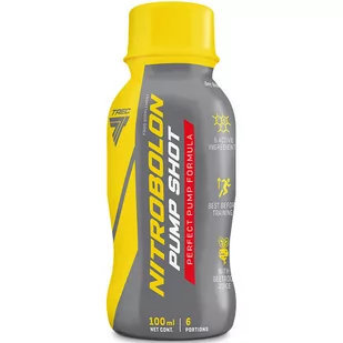 Trec Nitrobolon Pump Shot 100ml - Produkty specjalne dla sportowców - miniaturka - grafika 1