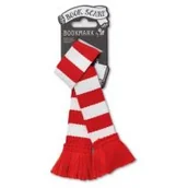 Zakładki do książek - Szalik - zakładka Czerwony, biały IF - miniaturka - grafika 1