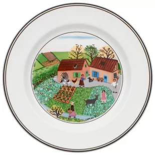 Villeroy & Boch Design Naif Talerz B&B Gospodarstwo średnica: 17 cm (10-2337-2666) - Talerze - miniaturka - grafika 1