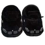 Kapcie męskie - Kapcie pluszowe inspirowane BMW M3 M4 domowe czarne uniwersalne r. 35-44 - miniaturka - grafika 1