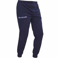 Spodnie sportowe męskie - Givova, Spodnie dresowe męskie, One P019 0004., granatowy, rozmiar XXS - miniaturka - grafika 1