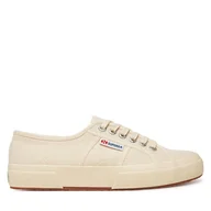 Trampki damskie - Tenisówki Superga S000010 Beżowy - miniaturka - grafika 1